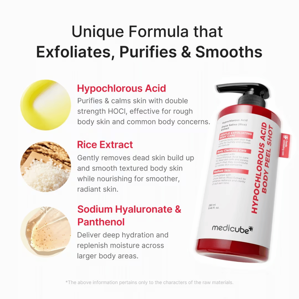 Hypochlorous Acid Body Peel Shot 280ml