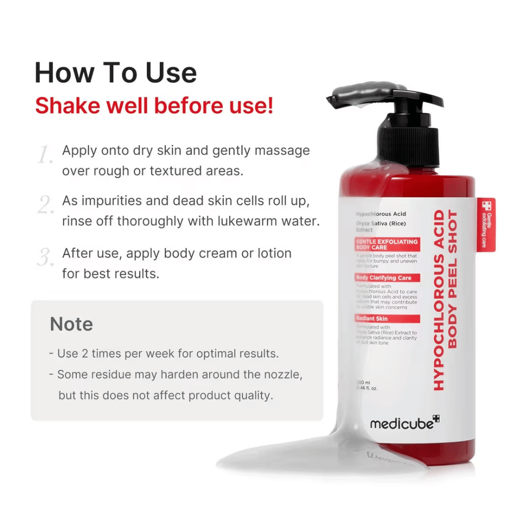 Hypochlorous Acid Body Peel Shot 280ml