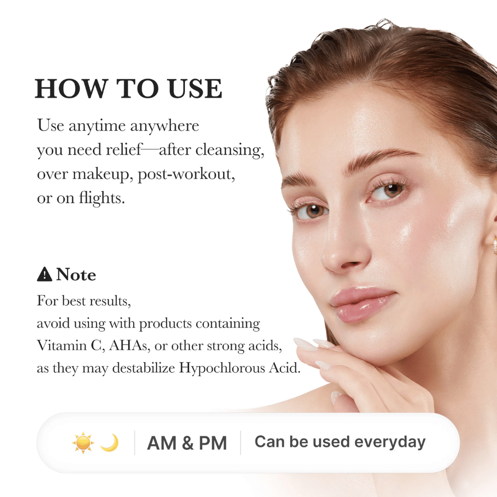 Hypochlorous Acid Daily Facial Spray 125ml