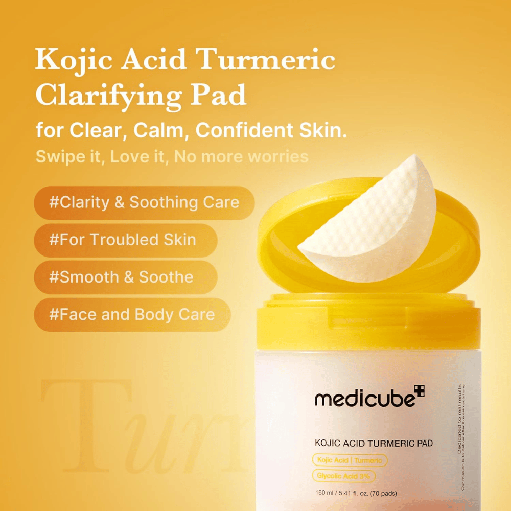 Kojic Acid Turmeric Pad (70 pads)
