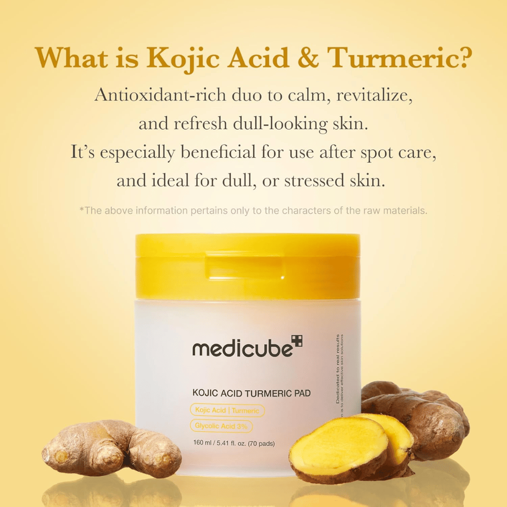 Kojic Acid Turmeric Pad (70 pads)
