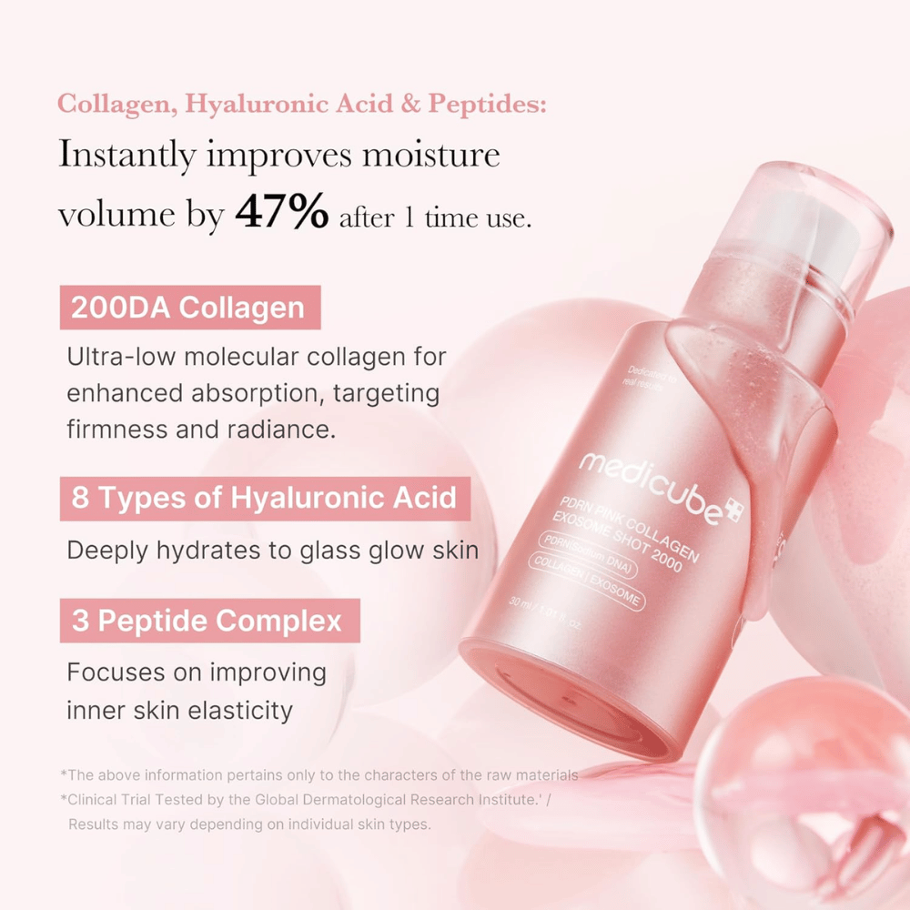 PDRN Pink Collagen Exosome Shot Serum 2000 30ml