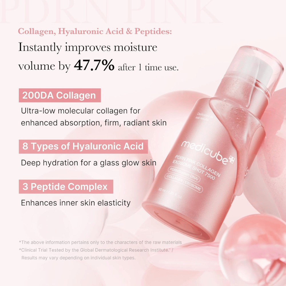PDRN Pink Collagen Exosome Shot Serum 7500 30ml