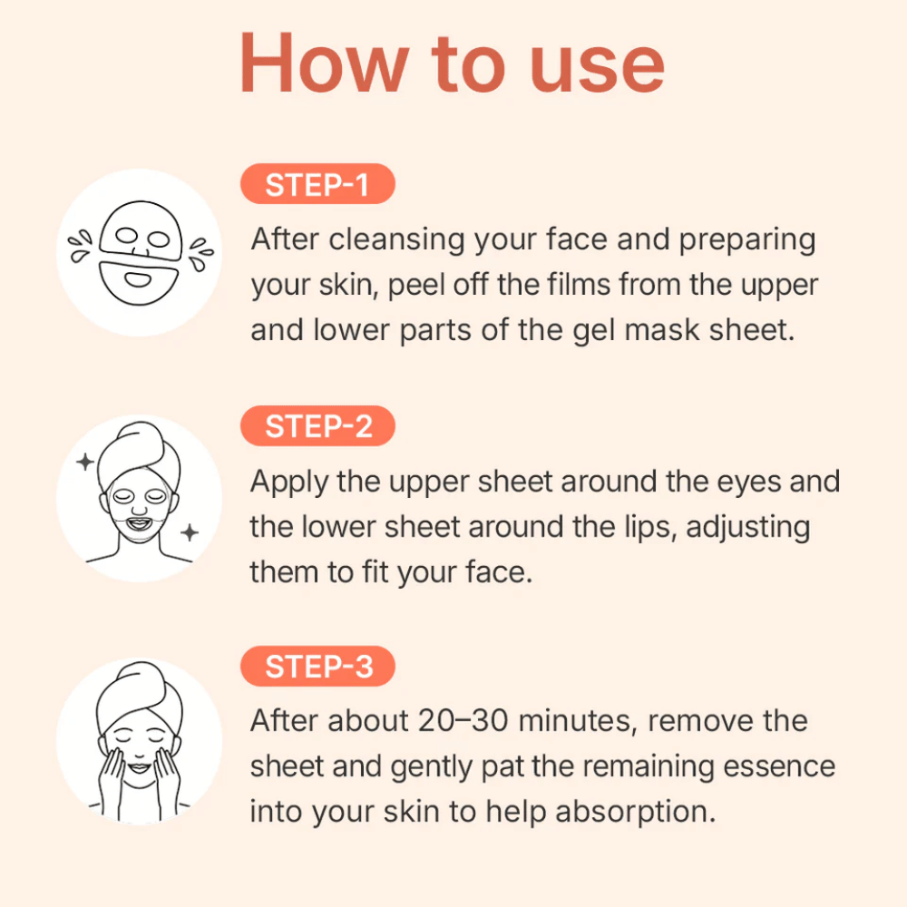 PDRN Skin Tightening Glow Gel Mask