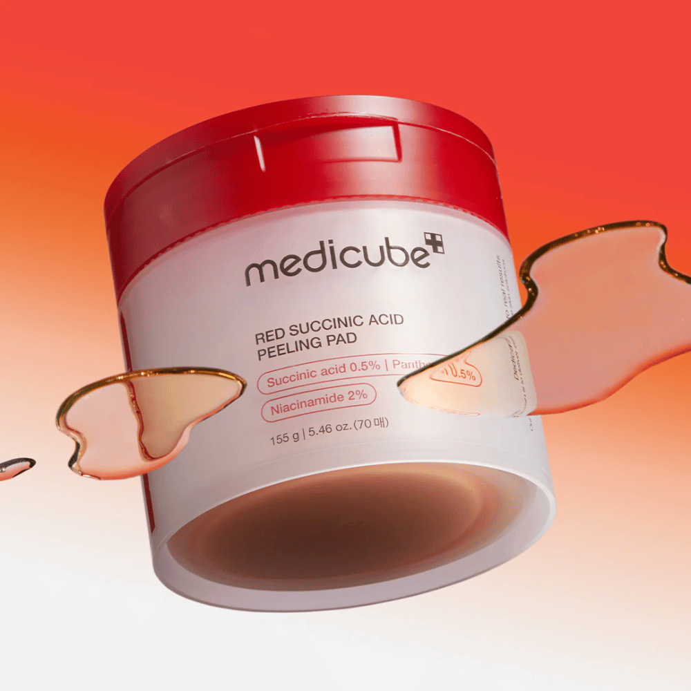 Red Succinic Acid Peeling Pad 70 pads