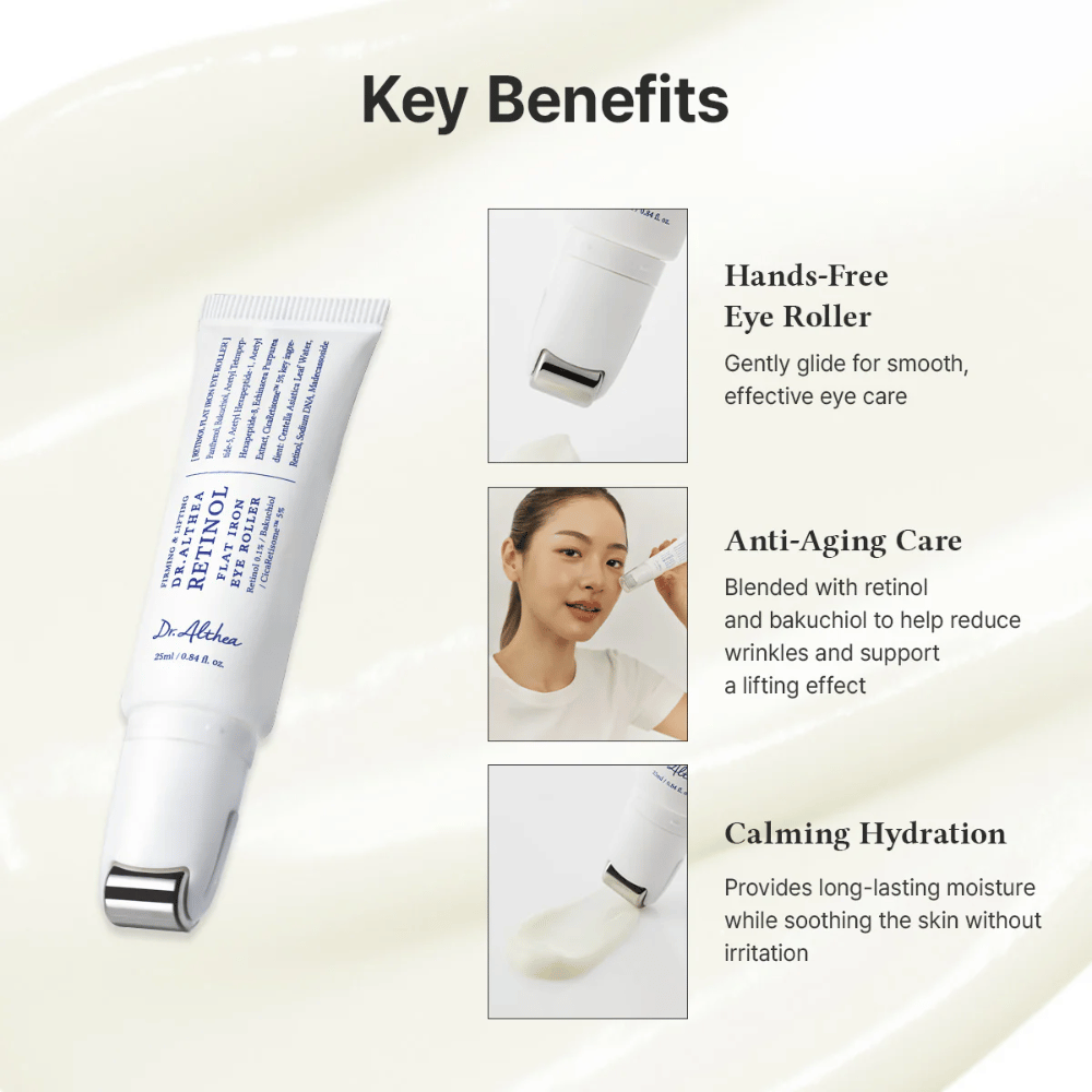 Retinol Flat Iron Eye Roller 25ml