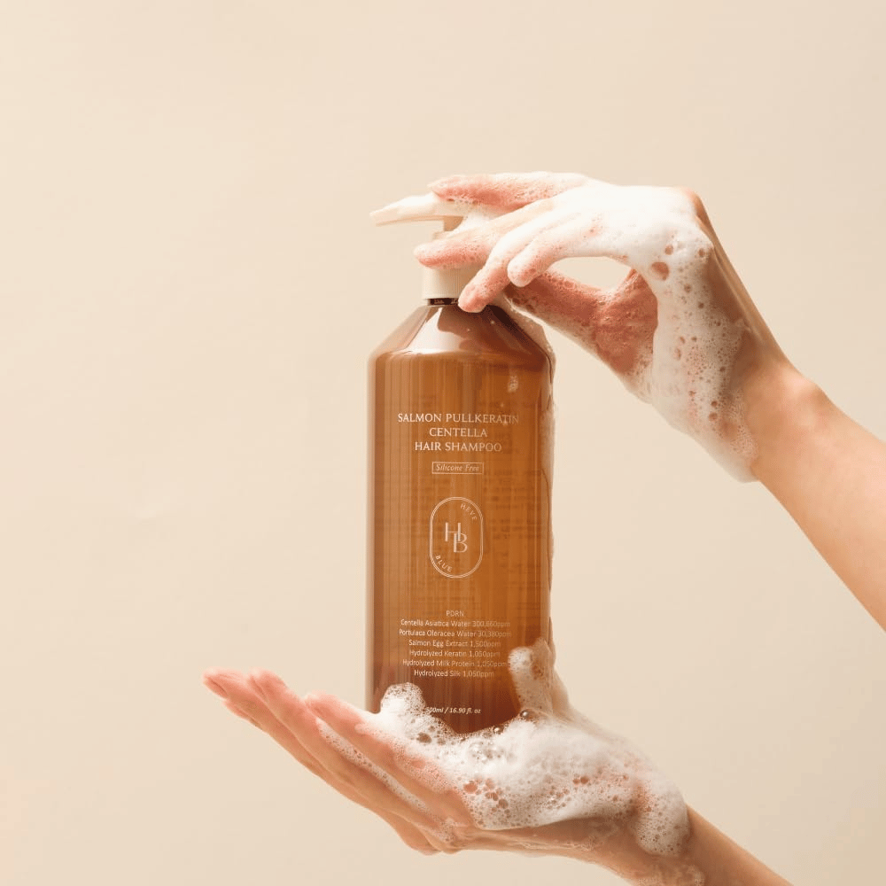 Salmon Pullkeratin Centella Hair Shampoo 500ml