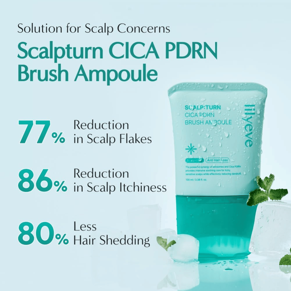 Scalp:Turn Cica PDRN Brush Ampoule 100ml