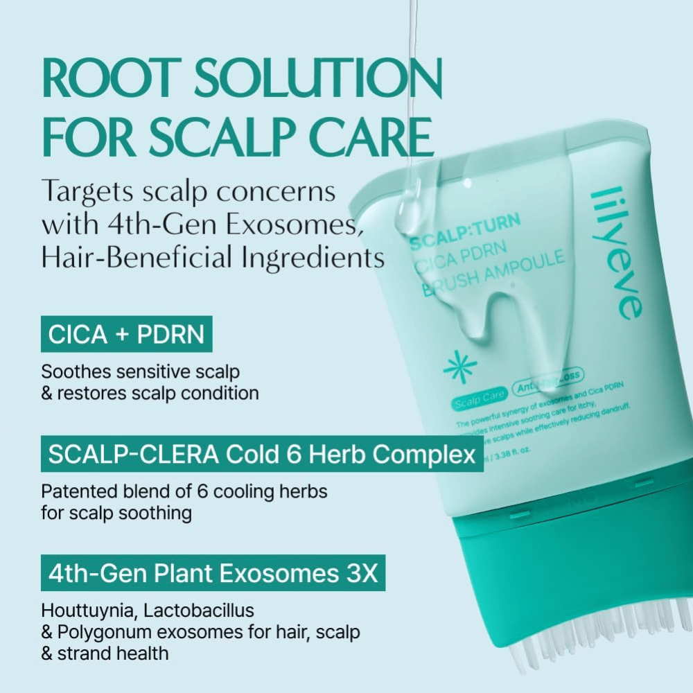 Scalp:Turn Cica PDRN Brush Ampoule 100ml