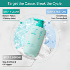 Scalp:Turn Cica PDRN Deep Clean Shampoo 500ml