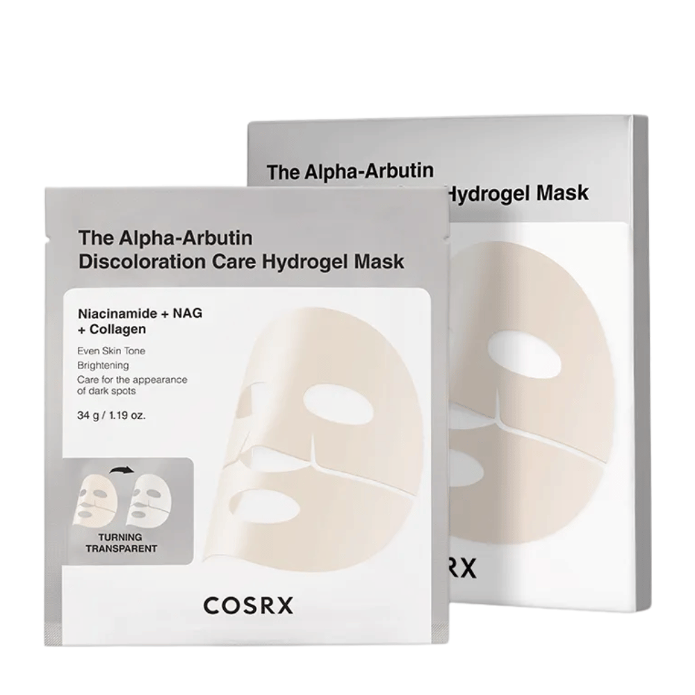 The Alpha-Arbutin Discoloration Care Hydrogel Mask (3 sheets)