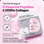The Peptide Collagen Lifting Glow Hydrogel Mask (3 sheets)
